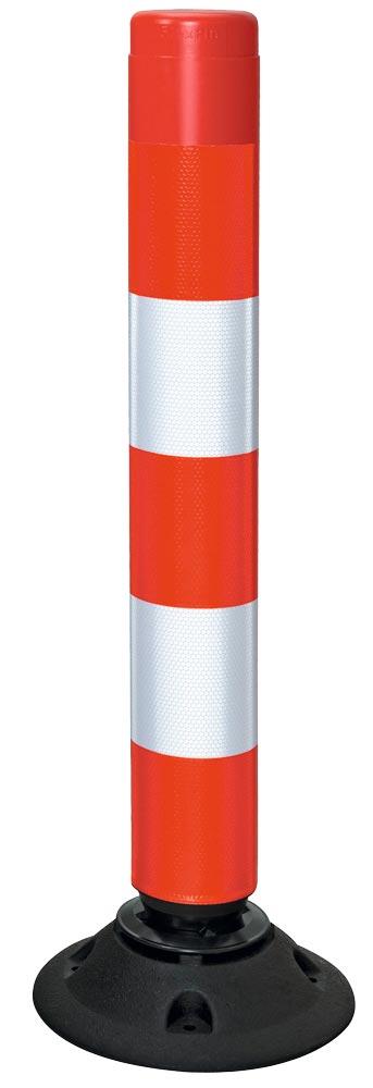 Flexibler Sperrpfosten aus Kunststoff