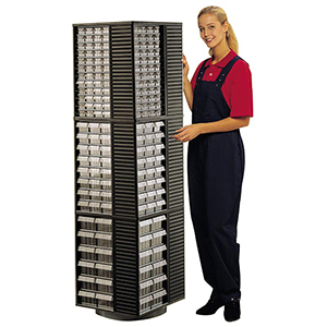 Drehständer für Kleinteilemagazine