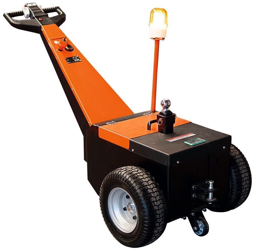 Elektroschlepper - BxL 760x17100 mm - 2500 kg - blutorange / schwarz