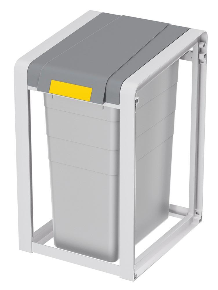 Kunststoff-Mülltrennsystem