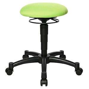 Bürohocker mit beweglicher Sitzfläche