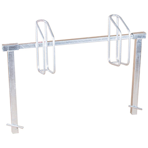 Fahrradständer - für 2 Fahrräder - Breite: 100 cm - verzinkt