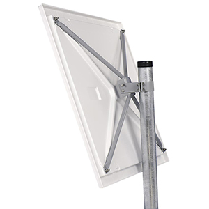 Halterung für Rohrdurchmesser 108 mm, für Verkehrsspiegel BxH 1000x800 mm