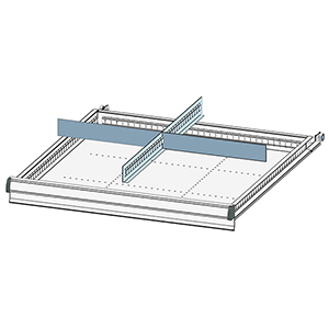 Schubladentrenner, Schubladenteiler, Einteilungsmaterial-Set