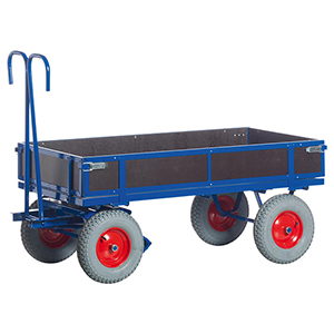 Handpritschenwagen mit Bordwänden