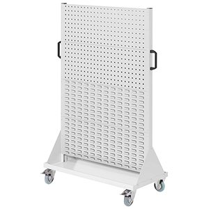 Lochplatte - Schlitzplatte, Werkstattwagen, 4 Loch-/4 Schlitzplatten