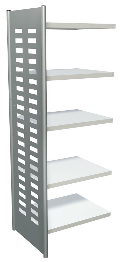 Büroregal, BxTxH 750x600x2200 mm