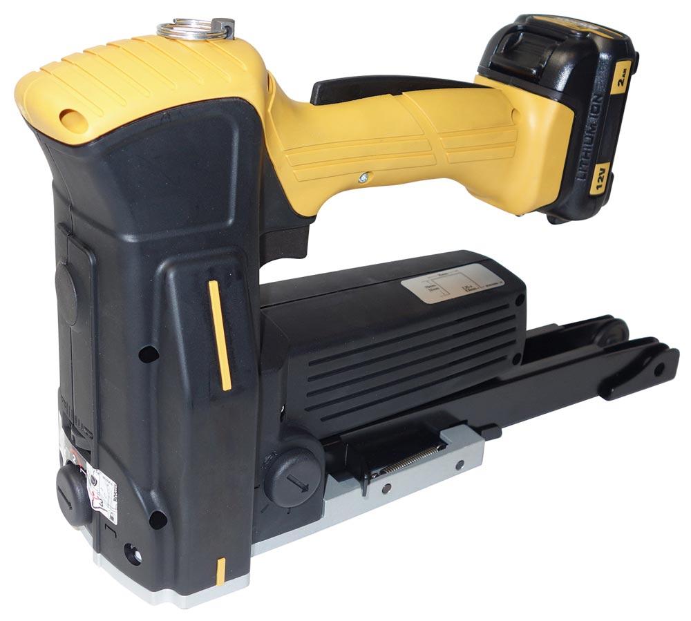 Kartonverschlusshefter mit Akku