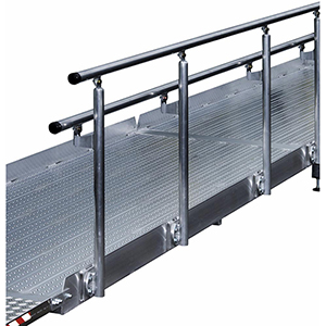 Handlauf für Rollstuhlrampe