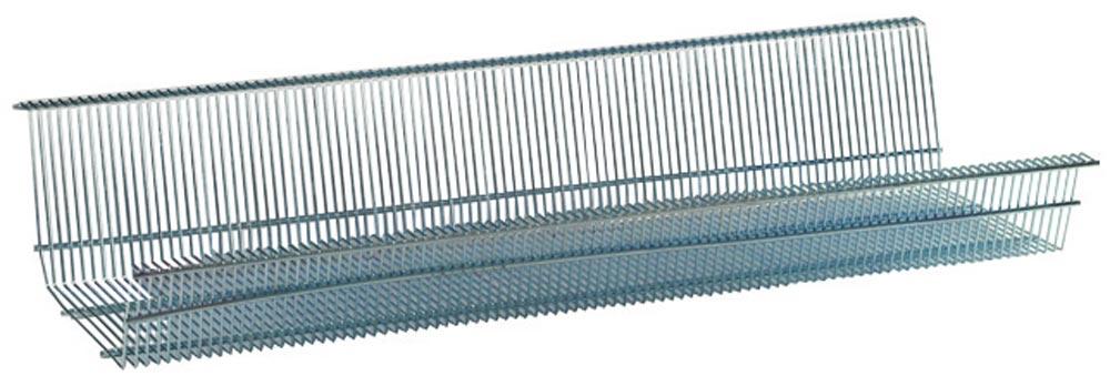 Gitterwanne, inkl. 2 Stufenbalken und 2 Fachteiler, BxT 1005x400 mm