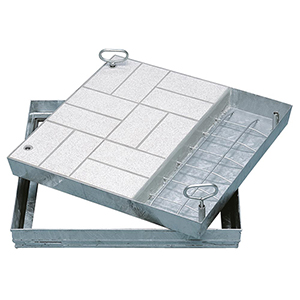 Stahl-Schachtabdeckung