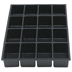 Einteilungsmaterial für Büro-Schubladenschränke