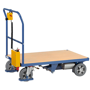 Elektroantrieb als Anbausatz, für Transportwagen ab Wagenbreite 500 mm und mit Raddurchm. 200 mm, Traglast 500 kg, AUFPREIS