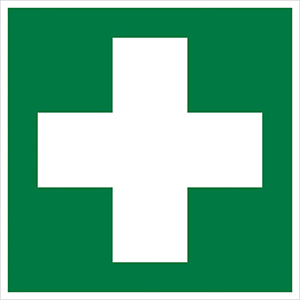 Rettungszeichen, Rettungsschild Erste Hilfe
