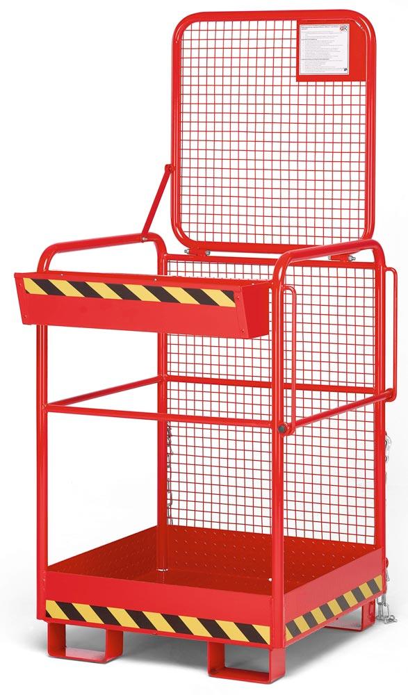 Arbeitskorb mit Aufnahme von der breiten Seite