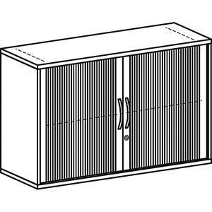 Querrollladenschrank