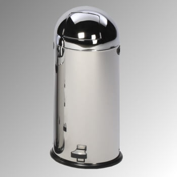 Mülleimer mit Einwurfklappe