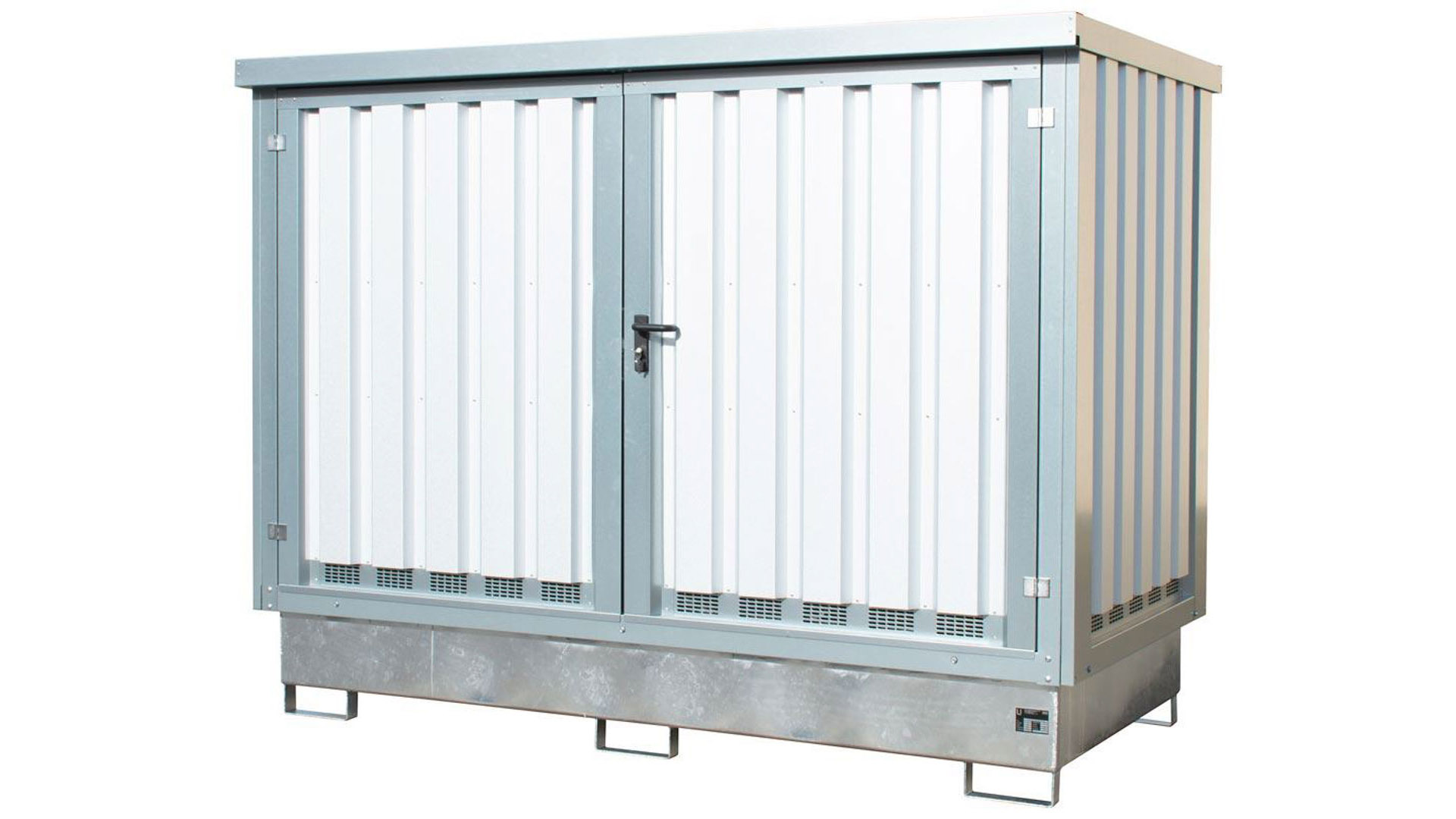 Gefahrstoffdepot für 2x1000 l IBC