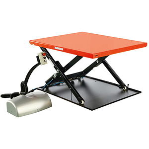 Flachform-Hubtisch