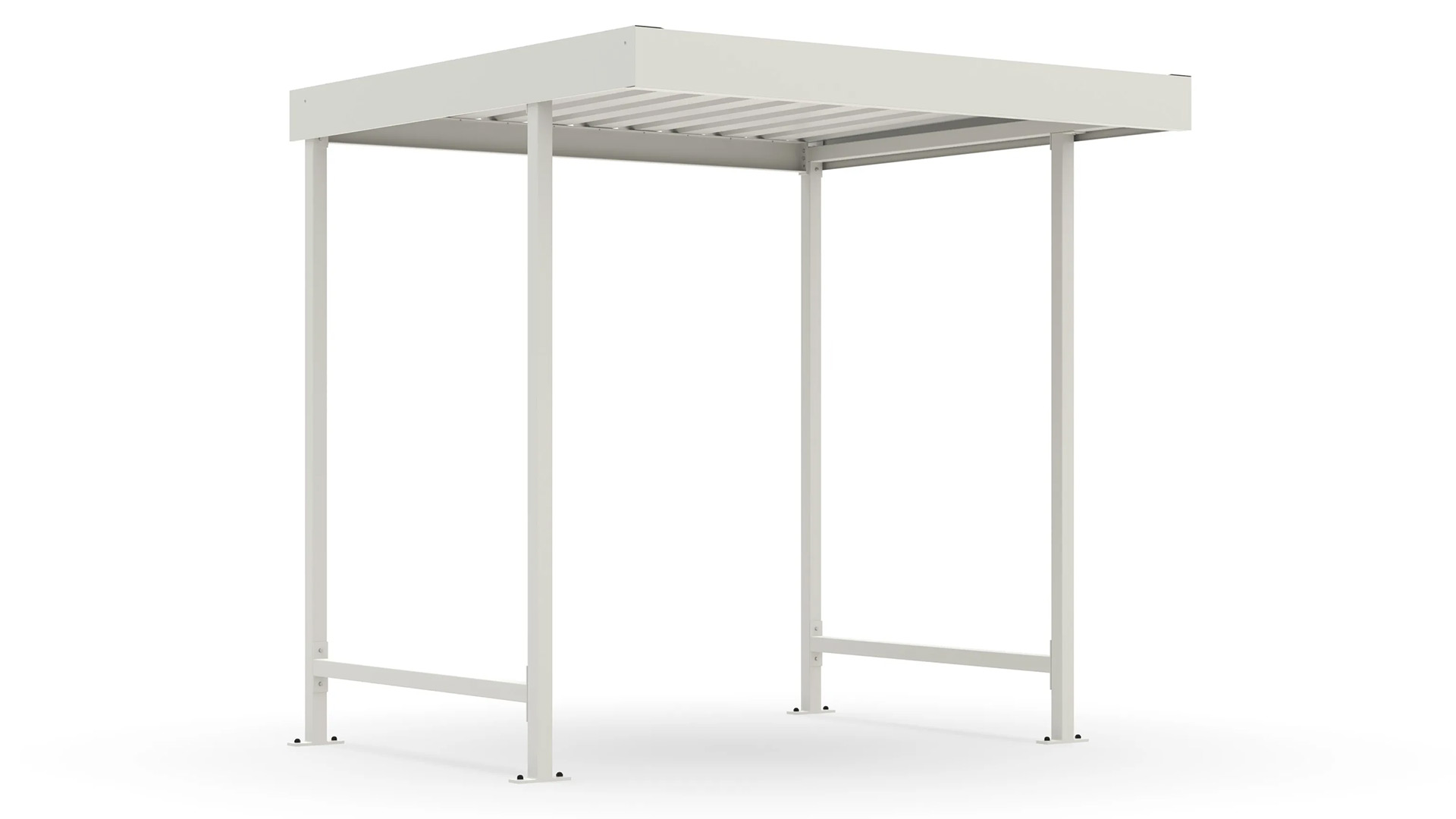 Fahrradunterstand, Überdachung