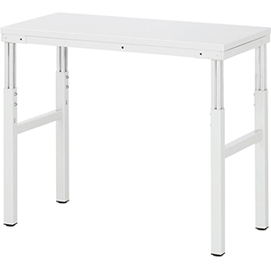 Arbeitstisch höhenverstellbar, Breite 100 cm, Tiefe 50 cm, Höhe 100 cm,  Schublade(n), Platte: EGB-Melaminharzbeschichtet (ESD)