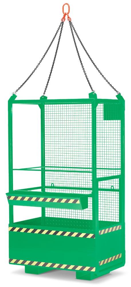 Arbeitskorb für die Nutzung mit dem Gabelstapler und dem Kran