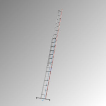 Anlegeleiter, Aluminium-Seilzugleiter - Zweiteilig - Länge 7.180 mm - Aluleiter Hymer