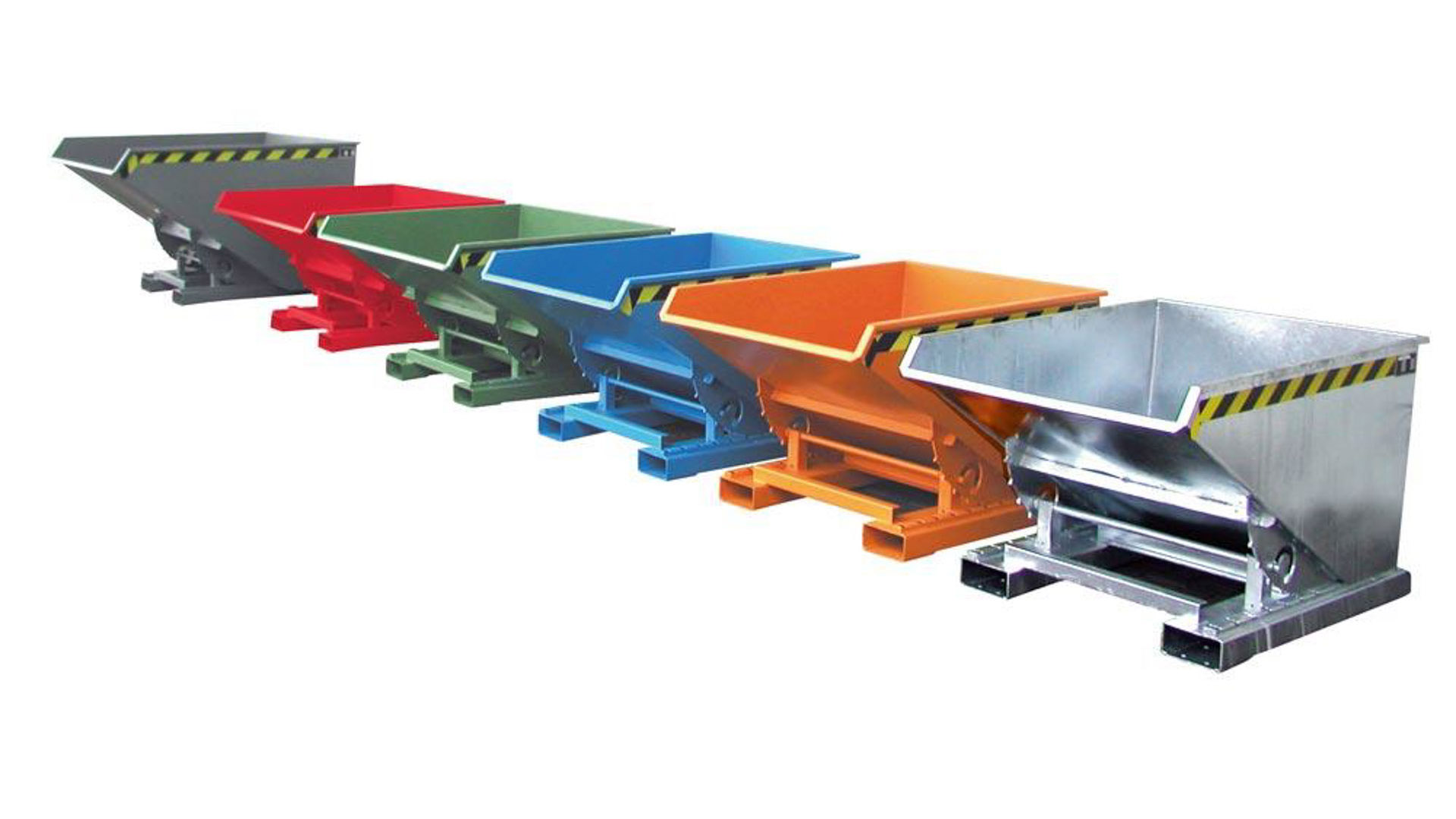 Kippbehälter - Abrollsystem