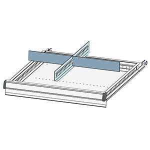 Schubladentrenner, Schubladenteiler, Einteilungsmaterial-Set