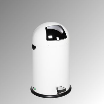 Mülleimer mit Einwurfklappe