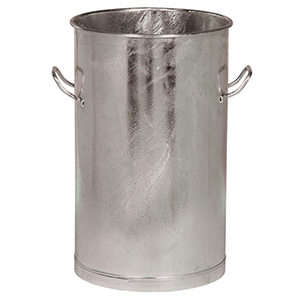 Mülltonne aus Stahlblech