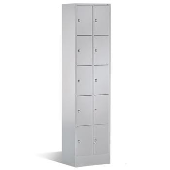 Fächerschrank, Breite 68 cm, Höhe 195 cm, Tiefe 48 cm, 15 Fächer