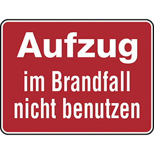 Hinweisschild