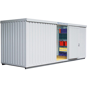Materialcontainer, Isolierter Lagercontainer