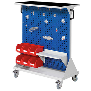 Lochplatte - Schlitzplatte, Werkstattwagen