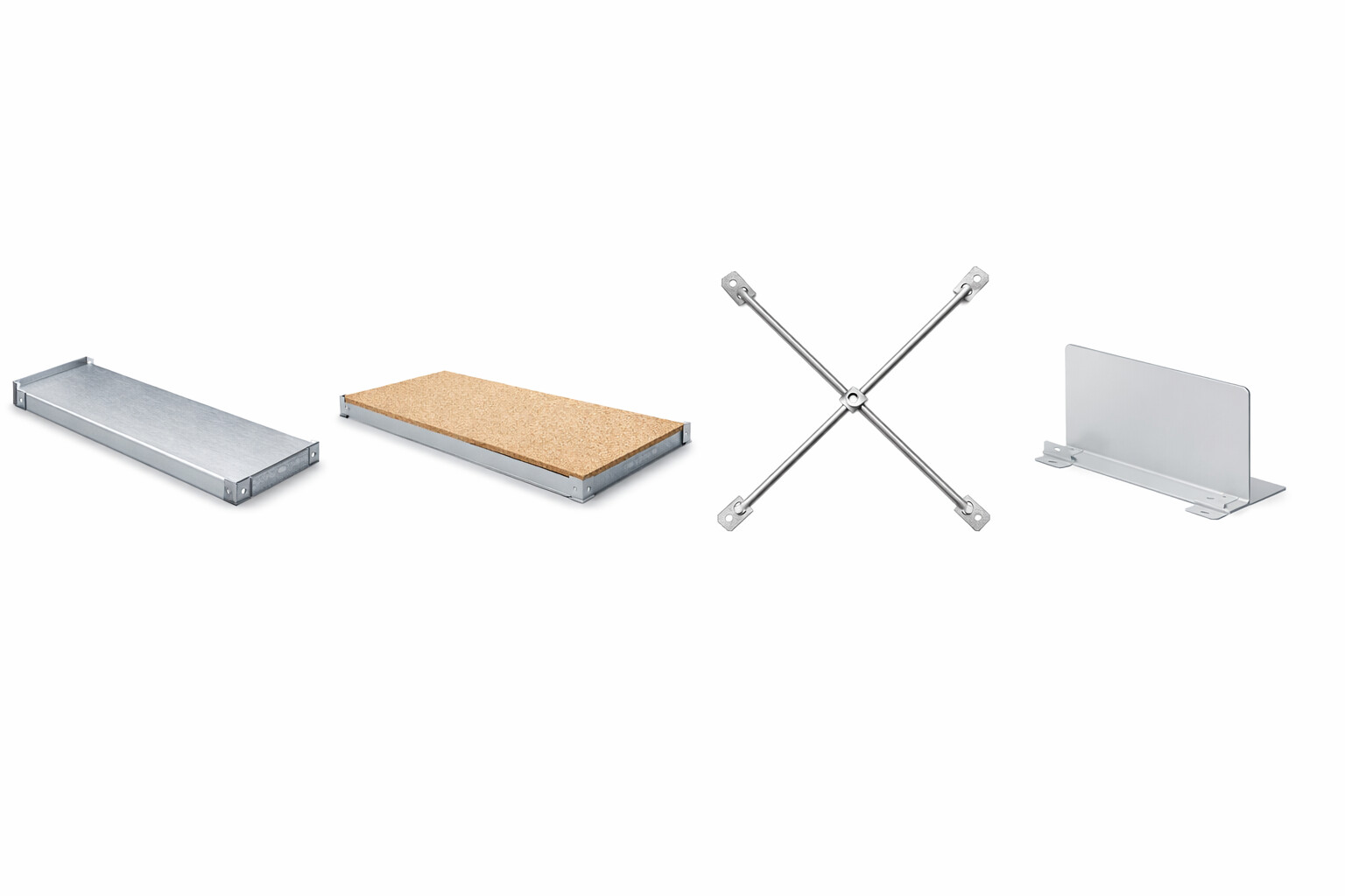 Zubehör und Einzelteile für weitere Regalsysteme