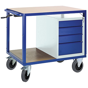 Tischwagen mit 2 Ladeflächen(MDF)