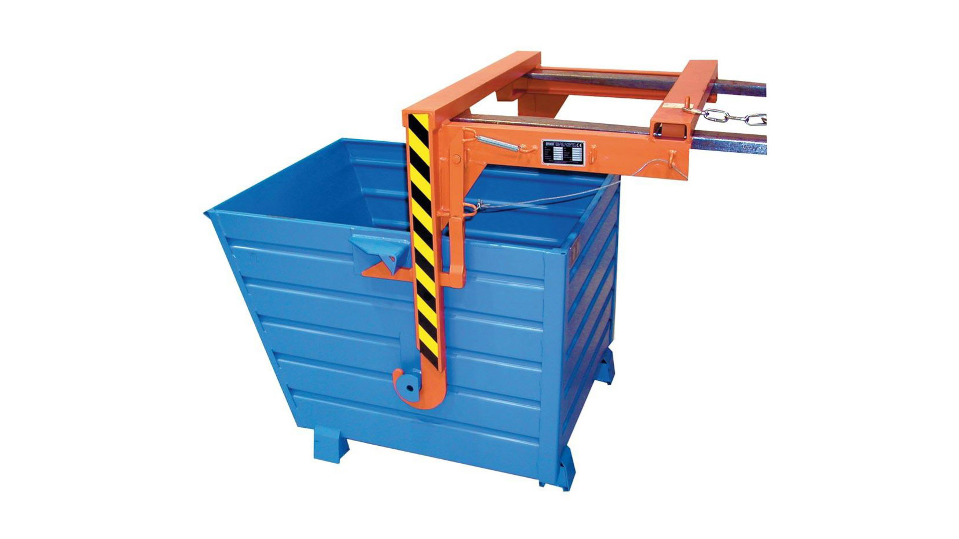 Kipptraverse für Stapelkipper mit 900 l Volumen