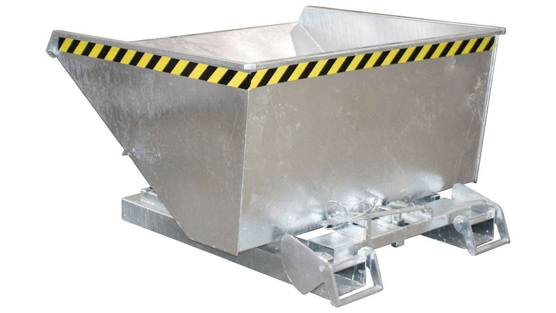 Muldenkippbehälter, automatisch