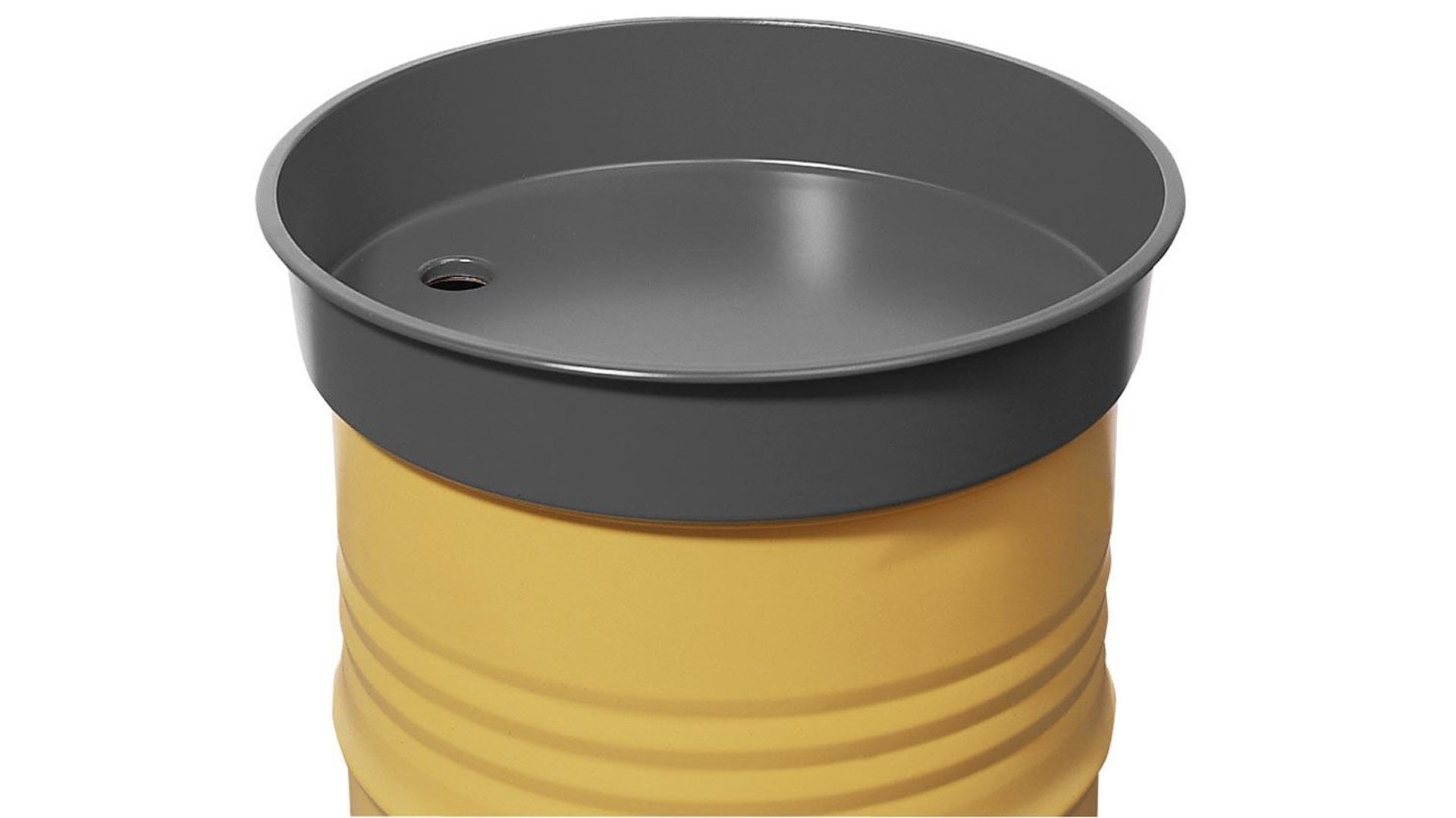 Runder Fasstrichter aus Stahl