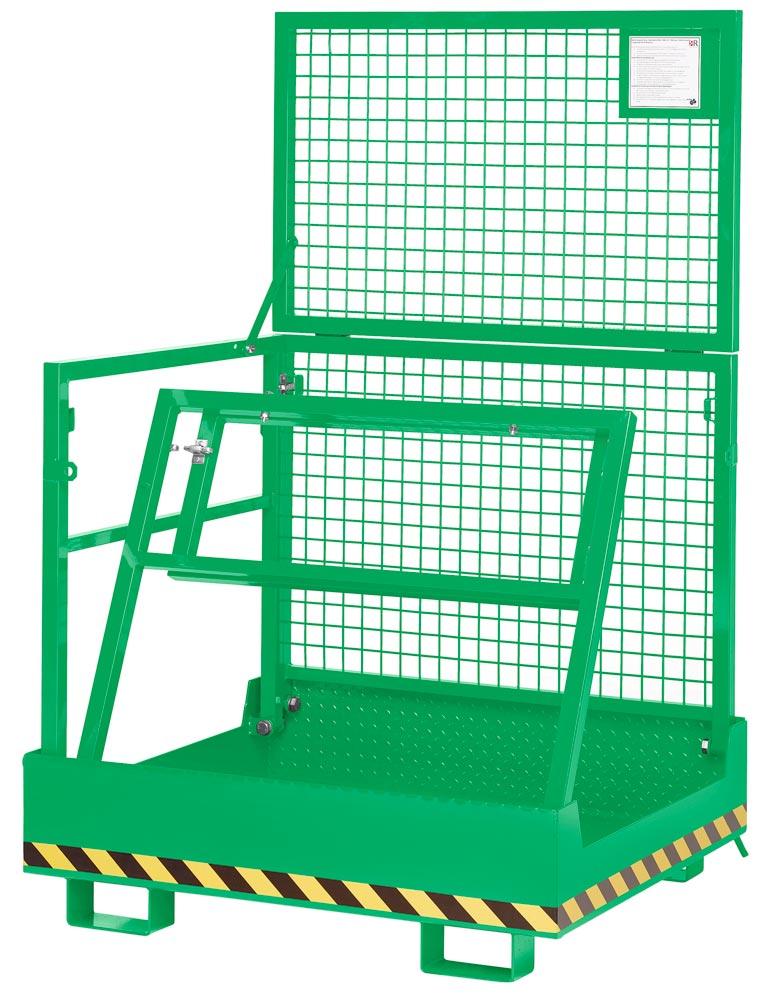 Arbeitskorb zusammenklappbar zur platzsparenden Lagerung