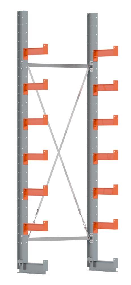 Kragarm, IPE 80, Tiefe 1200 mm