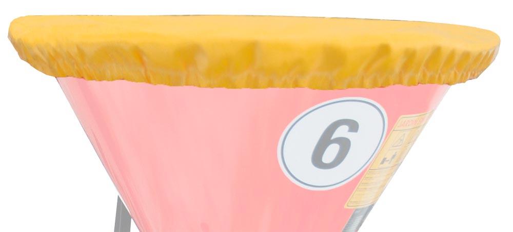 Abdeckplane für Streuwagen mit Trichter-Volumen 105 Liter