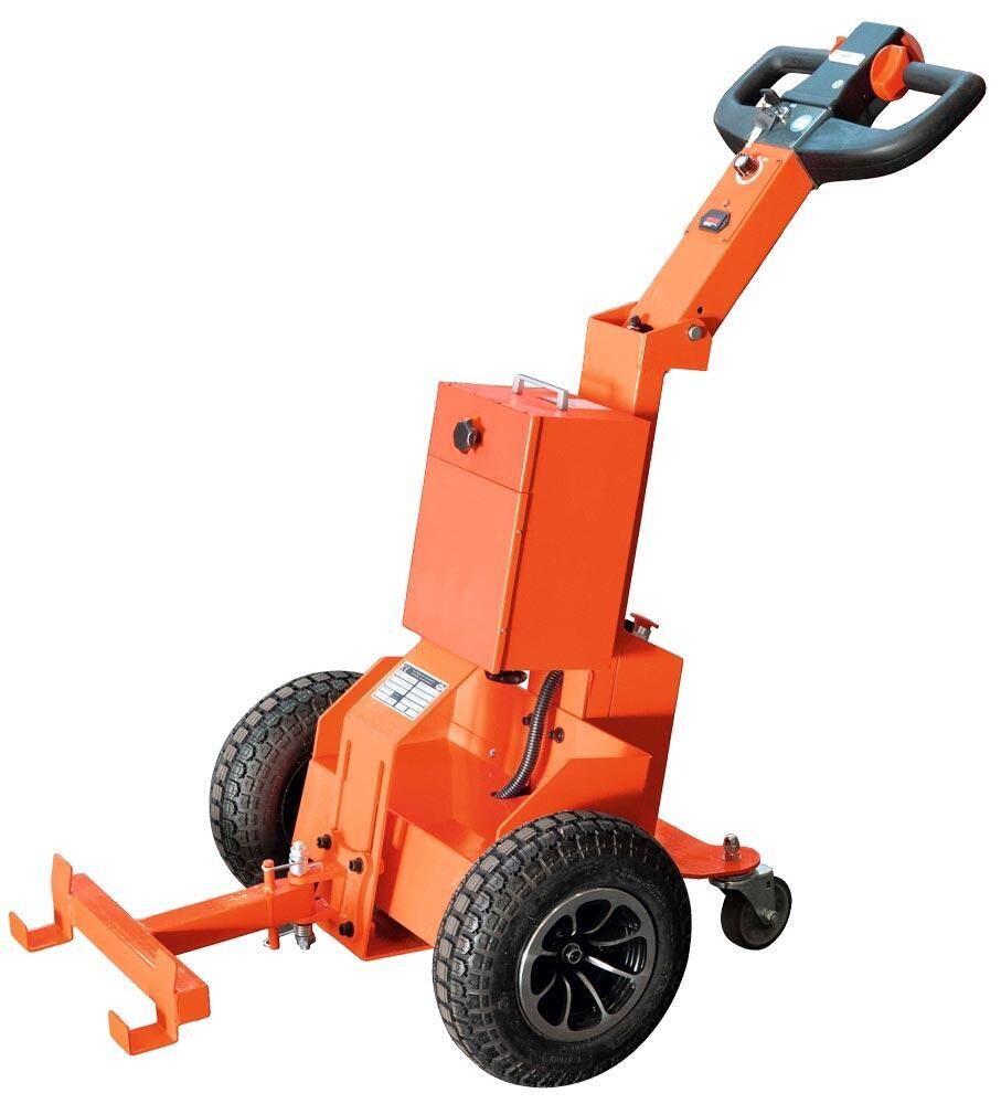 Elektroschlepper - BxL 665x1300 mm - 1000 kg - blutorange