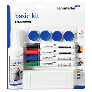 Basic-Kit, Zubehörset für Whiteboards, 10-tlg.