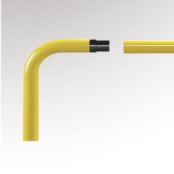 Bogen 90 Grad für Rammschutzgeländer System Flex