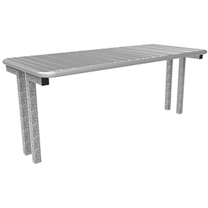 Outdoortisch, Tisch mit Drahtgitterplatte