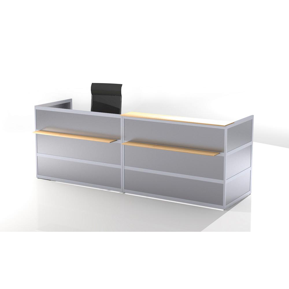 Grundtheke u. Anbautheke, Empfangstheke