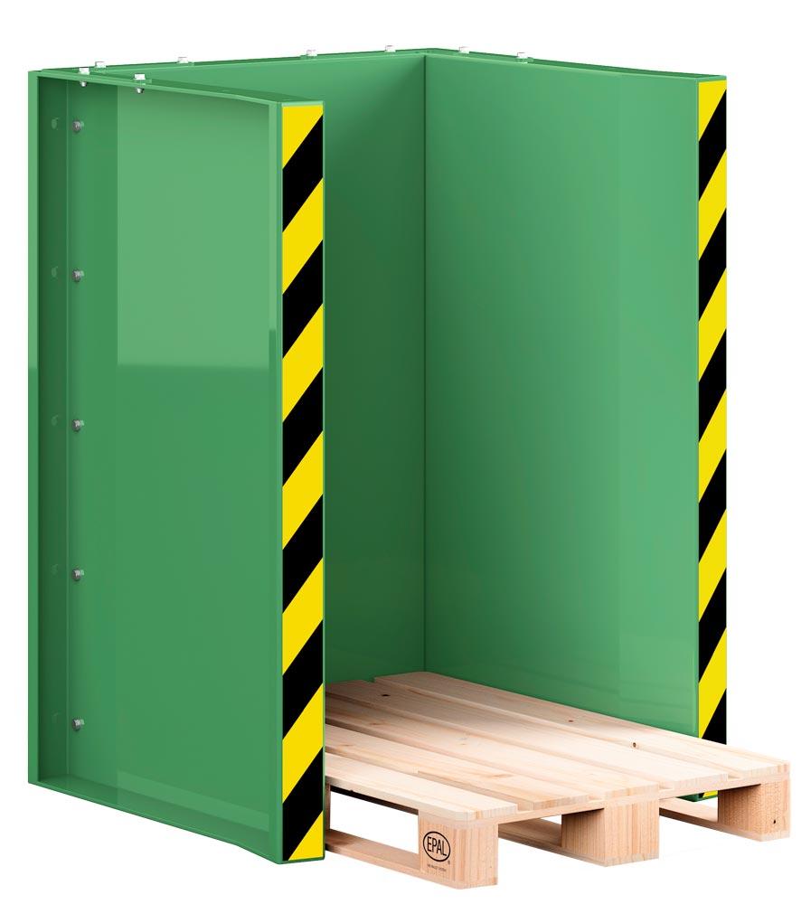 Paletten-Stapel-Station für 10x Europaletten