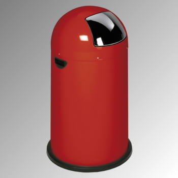 Mülleimer mit Einwurfklappe